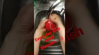 everyday dish wash #monster :)