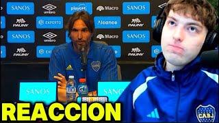 DAVOO XENEIZE REACCIONA a La RENUNCIA Del TÉCNICO MARTINEZ De BOCA JUNIORS