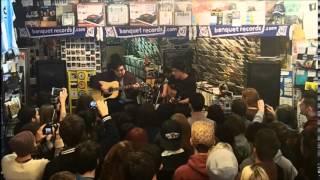 State Champs acoustic in-store at Banquet Records