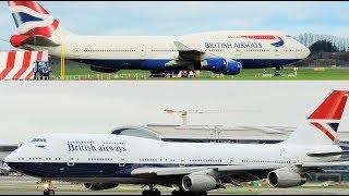 British Airways visit for a painting *NEGUS Livery* Dublin Airport