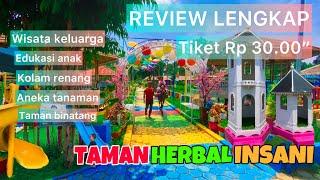 WISATA EDUKASI ANAK || TAMAN HERBAL INSANI DEPOK || TERKINI