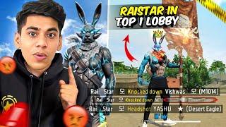 One Tap GodRaistar Bhai in Top 1 LobbyWhat Happens Next!?