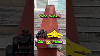 RC Plane vs Car Uphill Battle – Surprise Winner!
