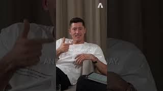 Robert Lewandowski about Arjen Robben and his work etic