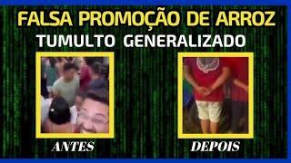 DEU TRETA! FALSA PROMOÇÃO GEROU TUMULTO EM SUPERMERCADO