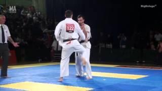 Andre Kireev (Russia) v Carlos Escribano (Russia) 1st Round British Open Knockdown Tournament 2014