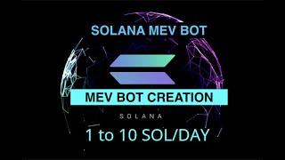 Sol MEV Bot Build- 1 to 10 Sol/Day-Track It Live On Eigenphi.io (Full setup In Description)