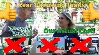 Thousand Trails Membership | 1 Year Our Experience | RV Life