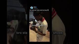 POV: Travis Scott Starts Smelling Your Shoes 