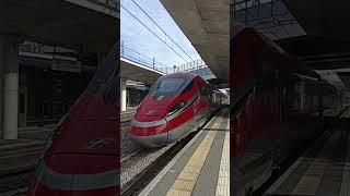 Frecciarossa 1000 AV 9612 Salerno-Torino, ETR 400 in transito a Torino Stura con un fischio epic