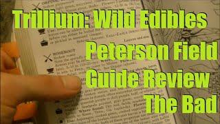 Peterson Field Guide to Edible Plants Review - The Bad