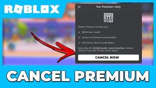 How To Cancel Premium On Roblox (Quick & Easy)