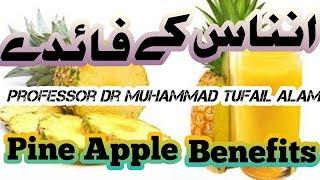 Pine Apple Benefit:Health and Care tips in urdu/Professor Dr Muhammad Tufail Alam/Danish Baloch58