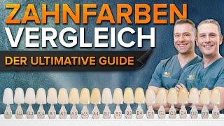 Zahnfarbe auswählen - Der Ultimative Guide! So findest du Deine perfekte Zahnfarbe