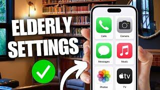 How To Make iPhone Easy For Elderly (Senior Mode)