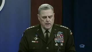 Top Defense Officials Brief Reporters