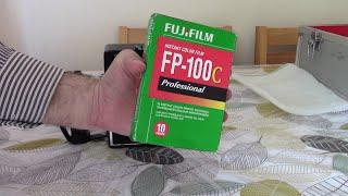 How to load a Polaroid 600SE with Fujifilm FP-100C Packfilm