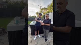 بچه ها همیشه دست هاتون رو تمیز نگه دارین و بشورید مثله بابا #prank #persian #parents #family