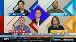 Around the Horn | Saquon Barkley is playing at an MVP level -Mina ON FIRE Eagles win over Commanders