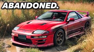 I Found a RARE Mitsubishi 3000GT Left ABANDONED!! | Im Fixing It!! Part 1