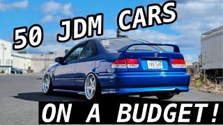 Top 50 JDM Sports Cars For Less Than $10k!