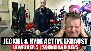 Harley Davidson Lowrider S with Jeckill and Hyde Active Exhaust | Startup | Revs | All Modes