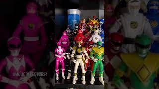 #PowerRangers Lightning Collection #MMPR Action Figure Shelf Collection Display #shorts