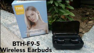 TWS BTH-F9-5 True Wireless Earbuds With Powerbank