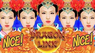 5 AUTUMN MOON GIRLS! SHE LIKES ME!!!!!  DRAGON LINK Slot Machine (Aristocrat Gaming)