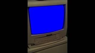 Putting an Orange Nickelodeon VHS Tape in a Sony VCR