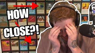 HOW CLOSE TO BLACK LOTUS?! | MTG UNLIMITED STARTER DECK BREAK