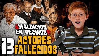 VECINOS 2024: 13 ACTORES QUE YA FALLECIERON | OCTAVIO OCAÑA SE FUE A LOS 22 AÑOS! 