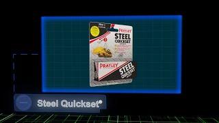 Pratley Steel Quickset® Adhesive Instructions