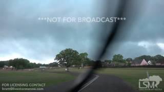 5 11 17 Lindale, TX Tornadic Storm Time Lapse, Sirens, Rapid Rain Curtain Movement