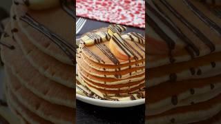 بانكيك ناجح و خفيف #بانكيك #فطائر #فواكه #نوتيلا #جرب_الوصفة #طبخ #pancakes