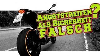 Dient der Angststreifen beim Motorrad der Sicherheit? - NEIN ! | motovlog