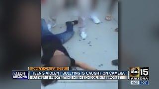 Teen’s violent bullying caught on camera