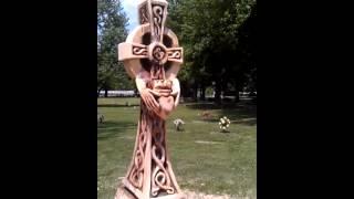 Celtic Cross Carving
