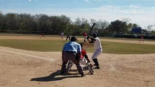 Baum-Batazo de Ulises Nuñez Jr en San Antonio, Tx. Colt 45 Baseball League