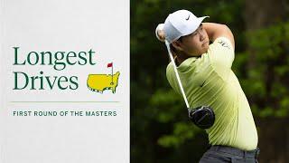 The Longest drives From the First Round | The Masters