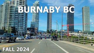 FALL CRUISING in BURNABY BC CANADA | Vancouver Drive in September 2024