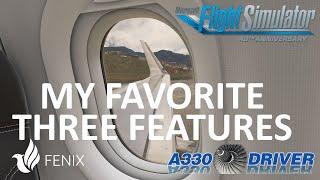 My FAVORITE THREE FEATURES in the Sharklet Update by Fenix | Real Airbus Pilot