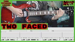 Two Faced || Linkin Park Cover || Guitar Tab || Tutorial || Lesson