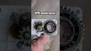 This is how the electronic parking brake EPB works