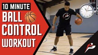 10 Minute Follow Along Dribbling Workout | Ball Control Workout | Pro Training Basketball