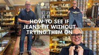 How to tell if jeans will fit you without trying them on