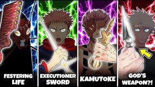 All 26 Cursed Weapons & Tools in Jujutsu Kaisen (Ranked by Power)