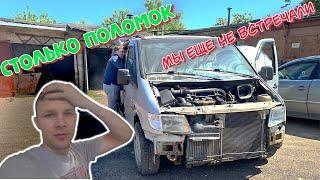 Оживление мертвеца. 3-х недельный запуск мотора Mercedes Vito 638. Восстановление 4 часть.