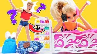 Barbie Puppen Video - Barbie hat Kens Kleidung ruiniert. Video für Kinder auf Deutsch