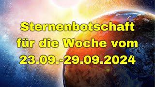 Es wird heftiger als erwartet * Die Sterne vom 23.9.- 29.9.2024 * Robby Altwein